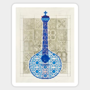 Portuguese Mandolin Sticker